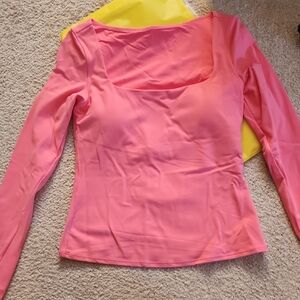 Glowmode Pink Long Sleeve Women's Top